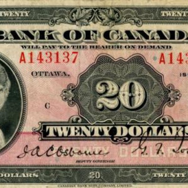 8 évesen a kanadai 20 dollároson